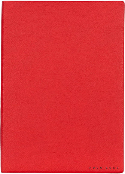 Hugo Boss Notebook A5 Essential Storyline Red Lined