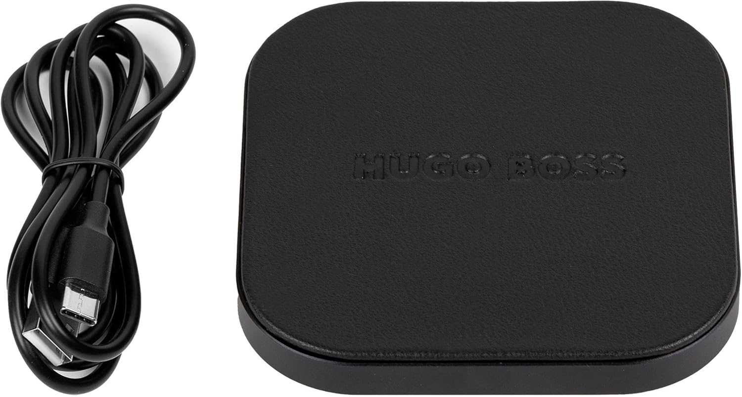 Hugo Boss Wireless Charger Iconic Black