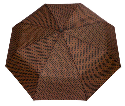 Hugo Boss Pocket Umbrella Monogramme Camel