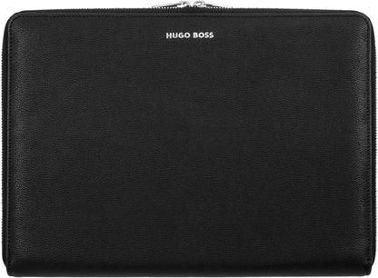 Hugo Boss Conference Folder Zip A4 Pure Iconic Black