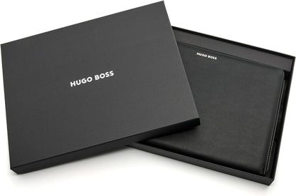 Hugo Boss Conference Folder Zip A4 Pure Iconic Black