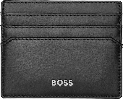 BOSS HUGO Classic Smooth Card Holder Black