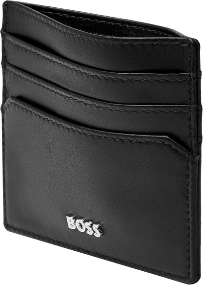 BOSS HUGO Classic Smooth Card Holder Black