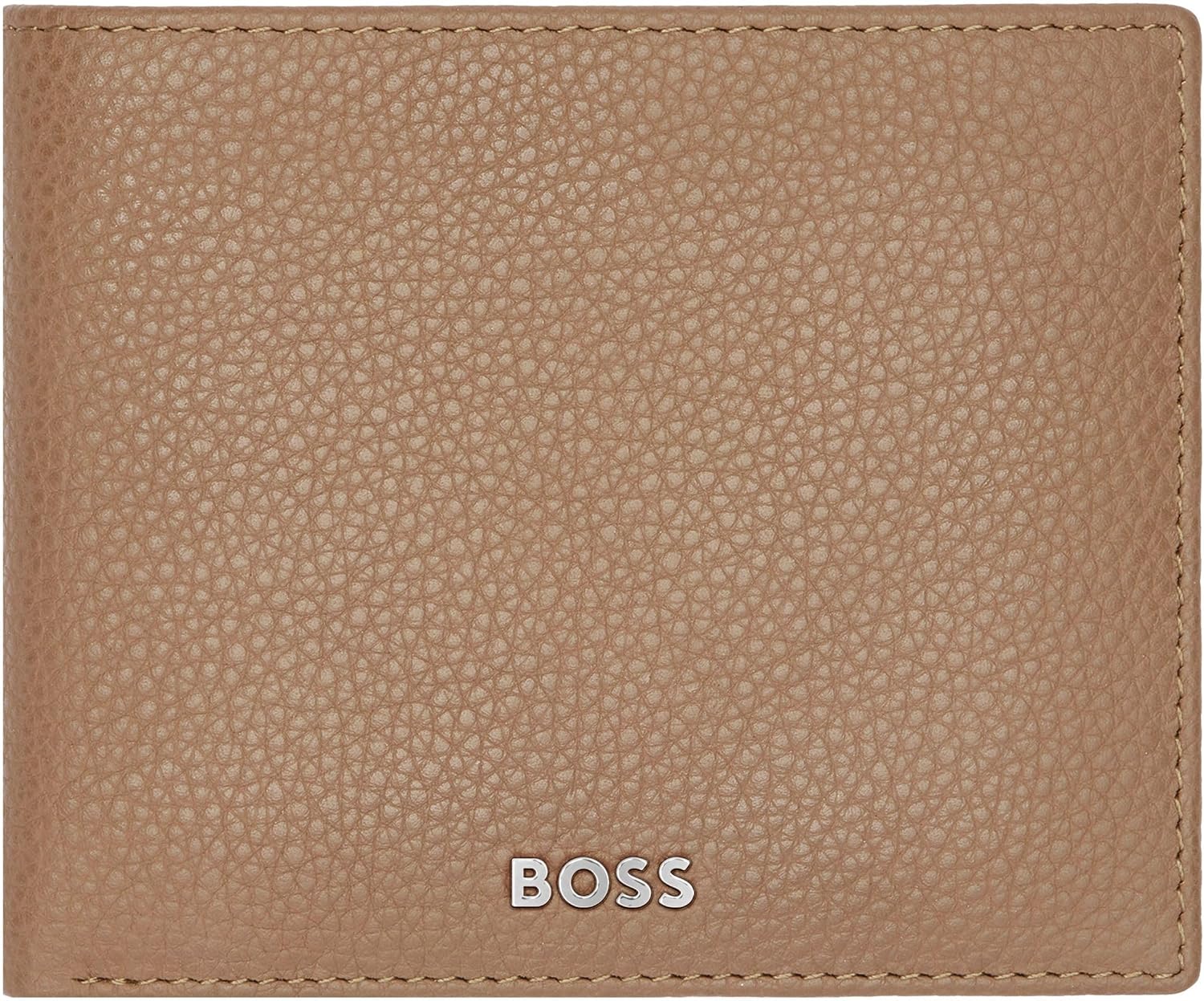 Portafoglio Classic Grained, Beige, 17, Classico