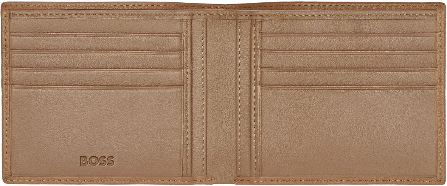 Portafoglio Classic Grained, Beige, 17, Classico