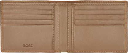 Portafoglio Classic Grained, Beige, 17, Classico