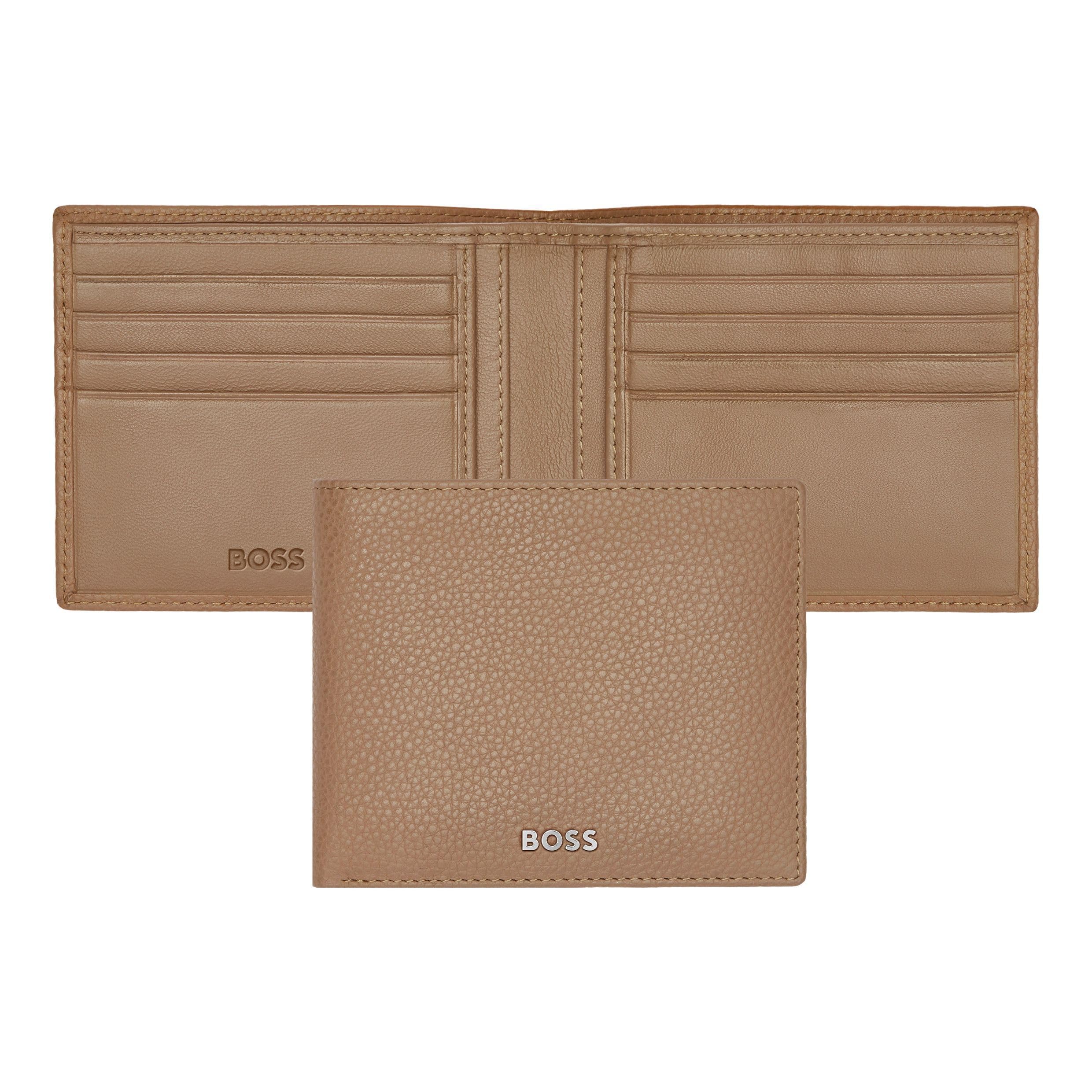 Portafoglio Classic Grained, Beige, 17, Classico