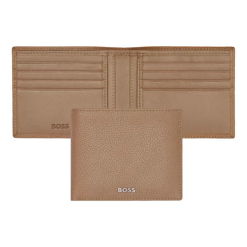 Portafoglio Classic Grained, Beige, 17, Classico