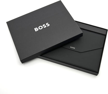 HUGO BOSS Hugo Boss A4 Writing Case Rive Black