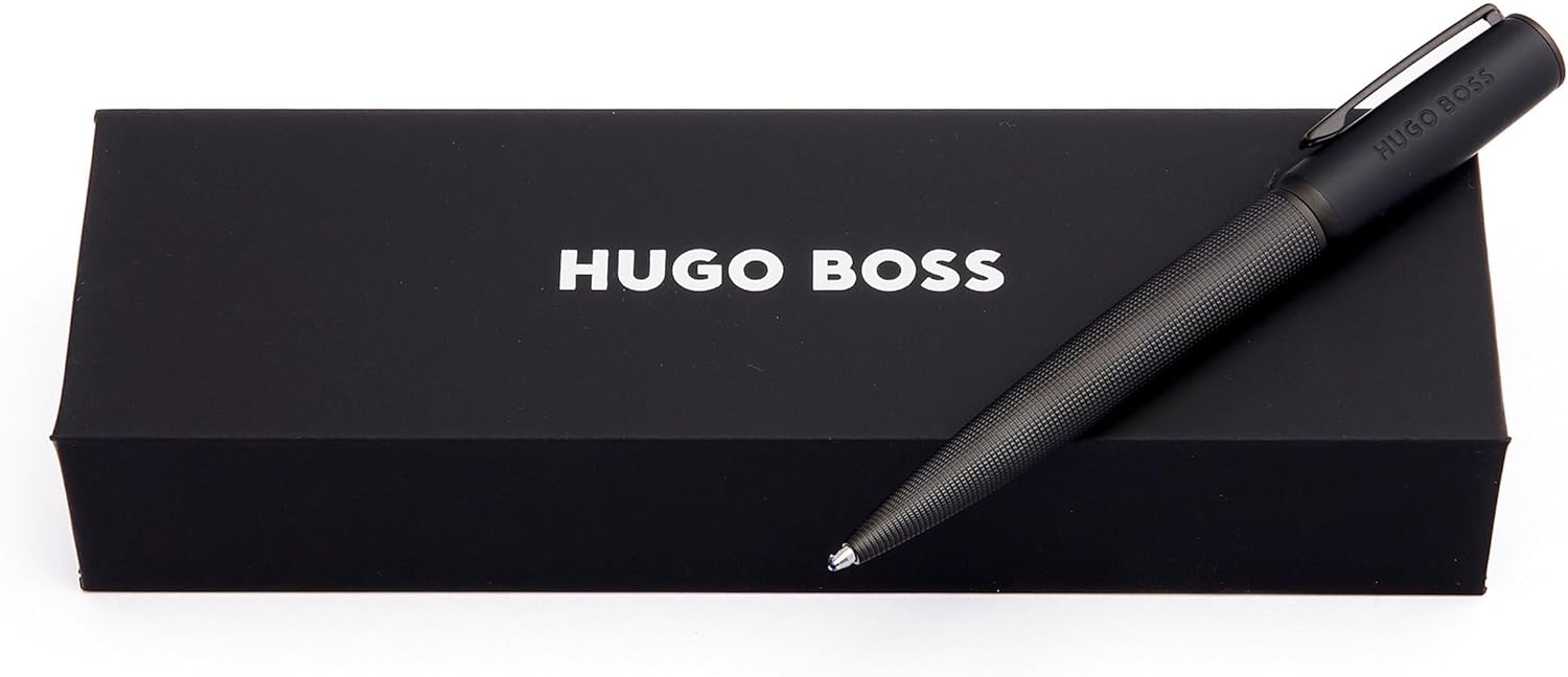 Hugo Boss Ballpoint Pen Arche Iconic Black