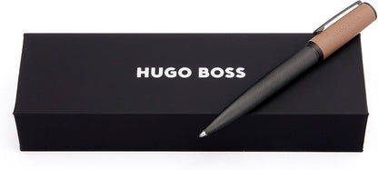 Hugo Boss Ballpoint Pen Arche Iconic Camel