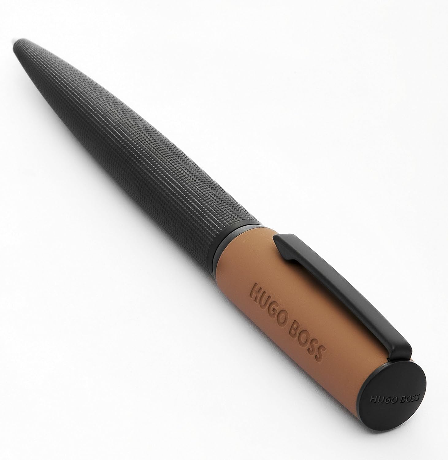 Hugo Boss Ballpoint Pen Arche Iconic Camel