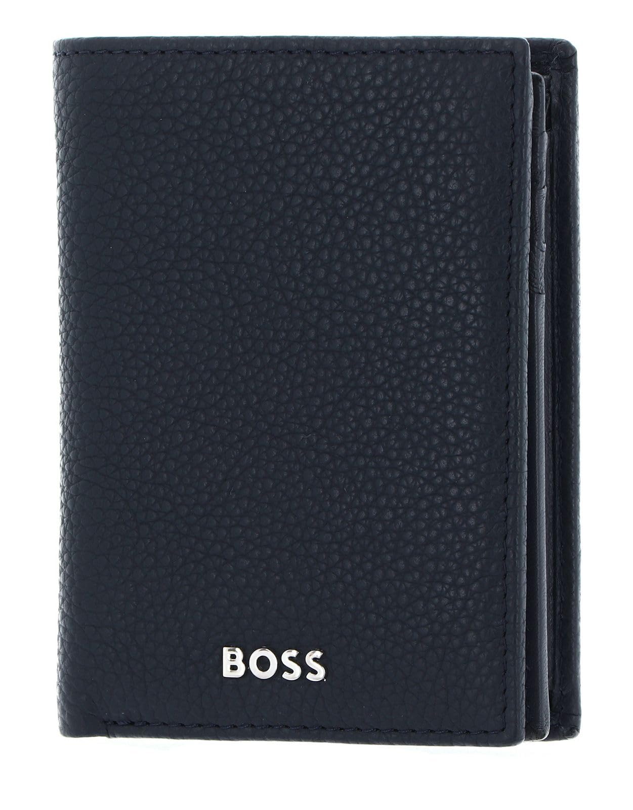 HUGO BOSS Classic Grained Wallet Navy, Navy Blue, RFID, Navy blue, RFID