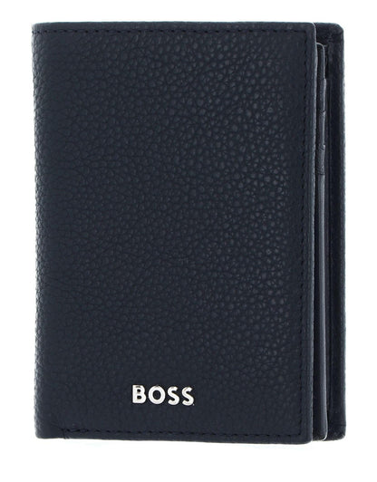 HUGO BOSS Classic Grained Wallet Navy, Navy Blue, RFID, Navy blue, RFID