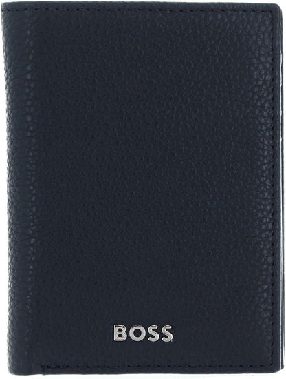 HUGO BOSS Classic Grained Wallet Navy, Navy Blue, RFID, Navy blue, RFID