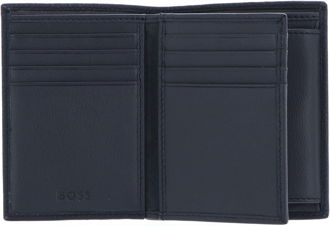 HUGO BOSS Classic Grained Wallet Navy, Navy Blue, RFID, Navy blue, RFID