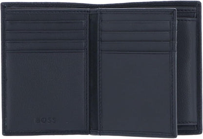 HUGO BOSS Classic Grained Wallet Navy, Navy Blue, RFID, Navy blue, RFID