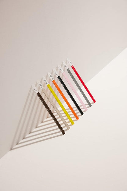 Copenhagen design Pantone Ruler Steel 30 cm-Giallo, Lega di Acciaio, Taglia Unica