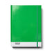 Copenhagen Design PANTONE Notebook L Unlined 96 Pages with Elastic Closure and Bookmark, Green 16-6340
