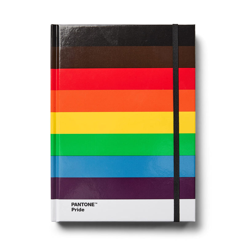 Copenhagen Design PANTONE Notebook L Unlined 96 Pages with Elastic Closure and Bookmark - Pride
