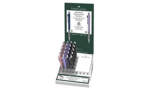 Faber-Castell Apollo Mechanical Pencil with Retractable Tip 0.7mm Mine, Multicoloured, 6933256640239