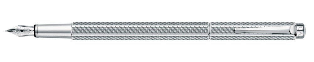 Caran D'ache Ecridor Cubrik Silver Plated Rhodium Coated