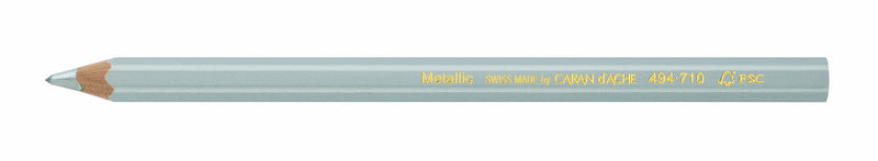 Caran D'ache 494.710 - Matita metallizzata, colore: Blu