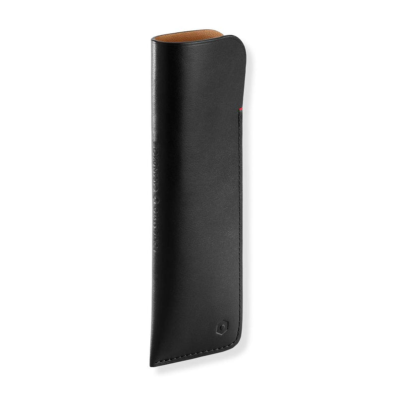Caran D`Ache La Collection Cuir: Leather Case For 2 Pens: Black