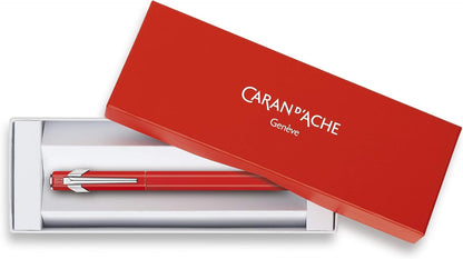 Caran d'Ache 849 Metal Fountain Pen Matt Red B