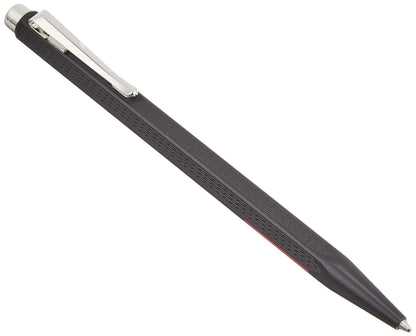 Caran d'Ache Ecridor Racing Ballpoint Pen Brass Black with Leather Case Gift Set,12.8 cm