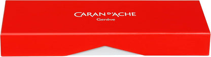 Caran d'Ache Metal-X Basic 0844.253 Lead Holder with Swiss Flag Metal Casing for 0.7 mm Pencil Leads Length 12.5 cm