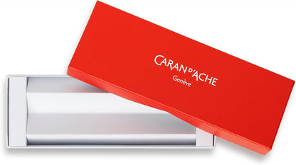 Caran d'Ache Metal-X Basic 0844.253 Lead Holder with Swiss Flag Metal Casing for 0.7 mm Pencil Leads Length 12.5 cm