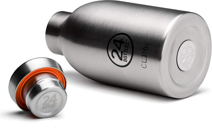 24Bottles Clima Bottle 330 ml Atlantic Steel Bottle, Adults Unisex, Multicoloured (Multicoloured), 330 ml