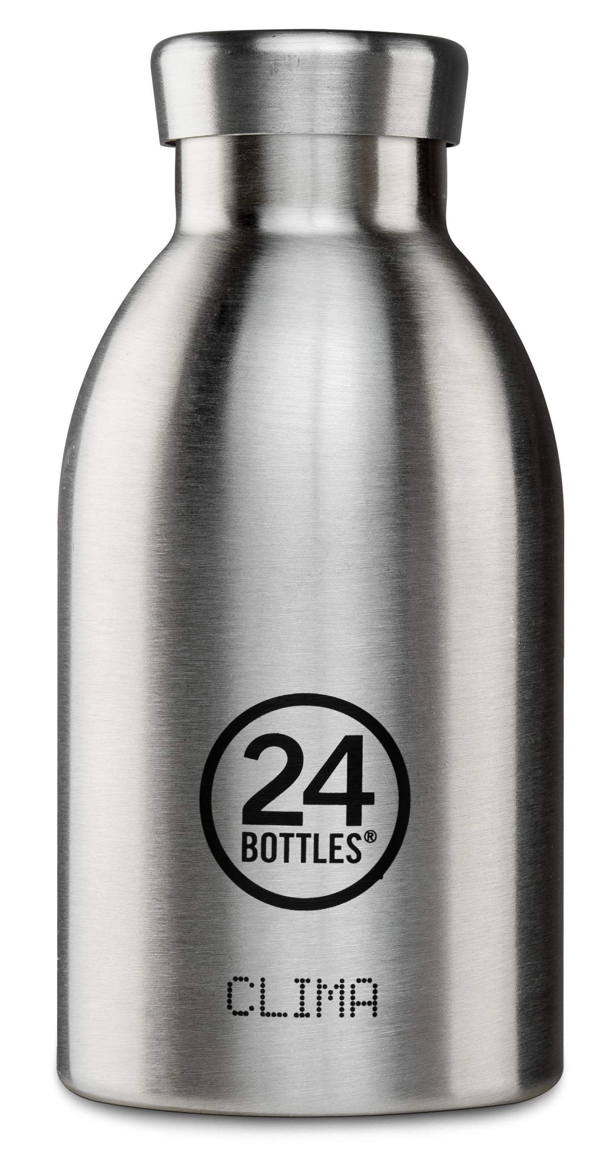 24Bottles Clima Bottle 330 ml Atlantic Steel Bottle, Adults Unisex, Multicoloured (Multicoloured), 330 ml