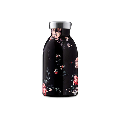 Geïsoleerde drinkfles 'Clima Bottle' van roestvrij staal 330 ml, kleur: Ebony Rose