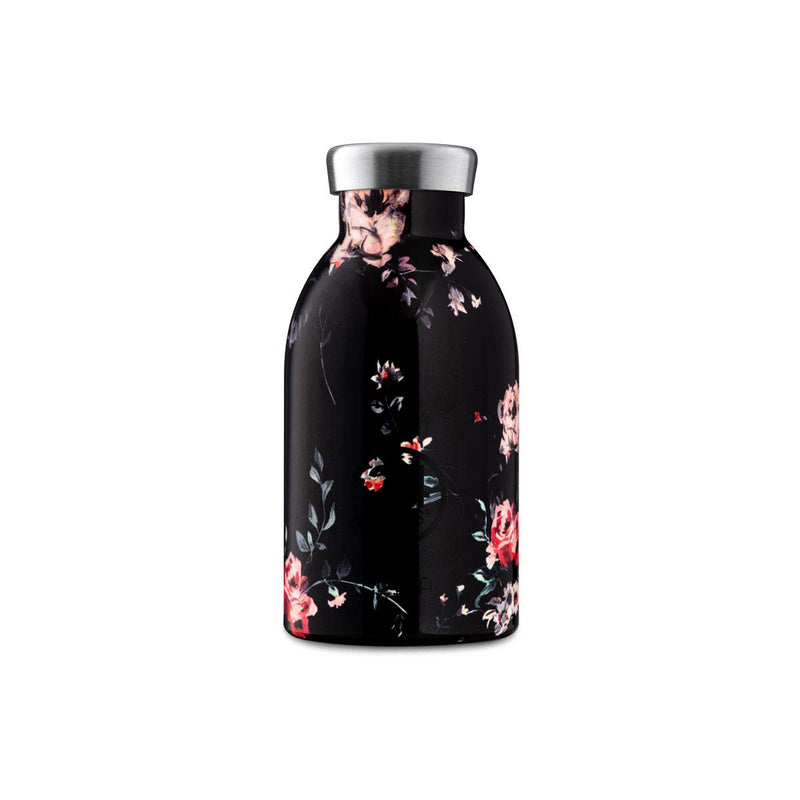 Geïsoleerde drinkfles 'Clima Bottle' van roestvrij staal 330 ml, kleur: Ebony Rose