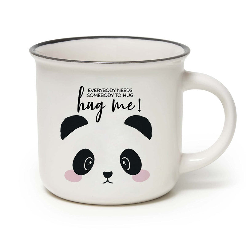 Legami - Tazza Cuppuccino in Porcellana New Bone China, Tazza da Colazione, Mug Caffè Thé Lavabile in Lavastoviglie, Diametro 10 cm, Capacità 350 ml, Tema