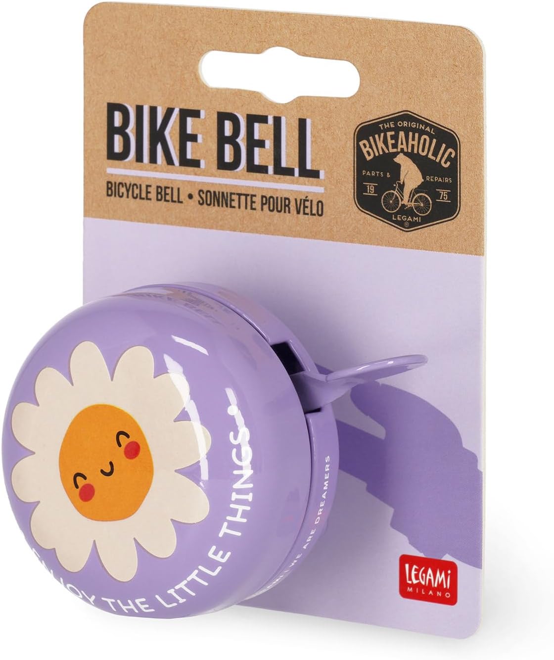 Legami Campanello per Bicicletta-Bike Bell, Clacson Bici per Bambini, Resistente, Tema Unicorno Gioventù Unisex