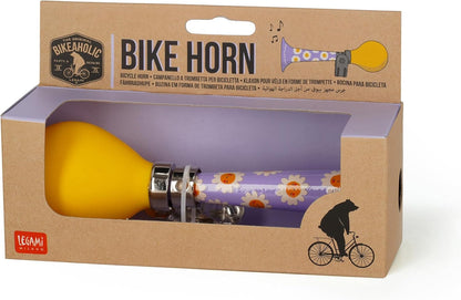 Legami Bike Horn Bell for Bicycles, Children's Bicycle Horn, Durable, Daisy Theme Youth Unisex