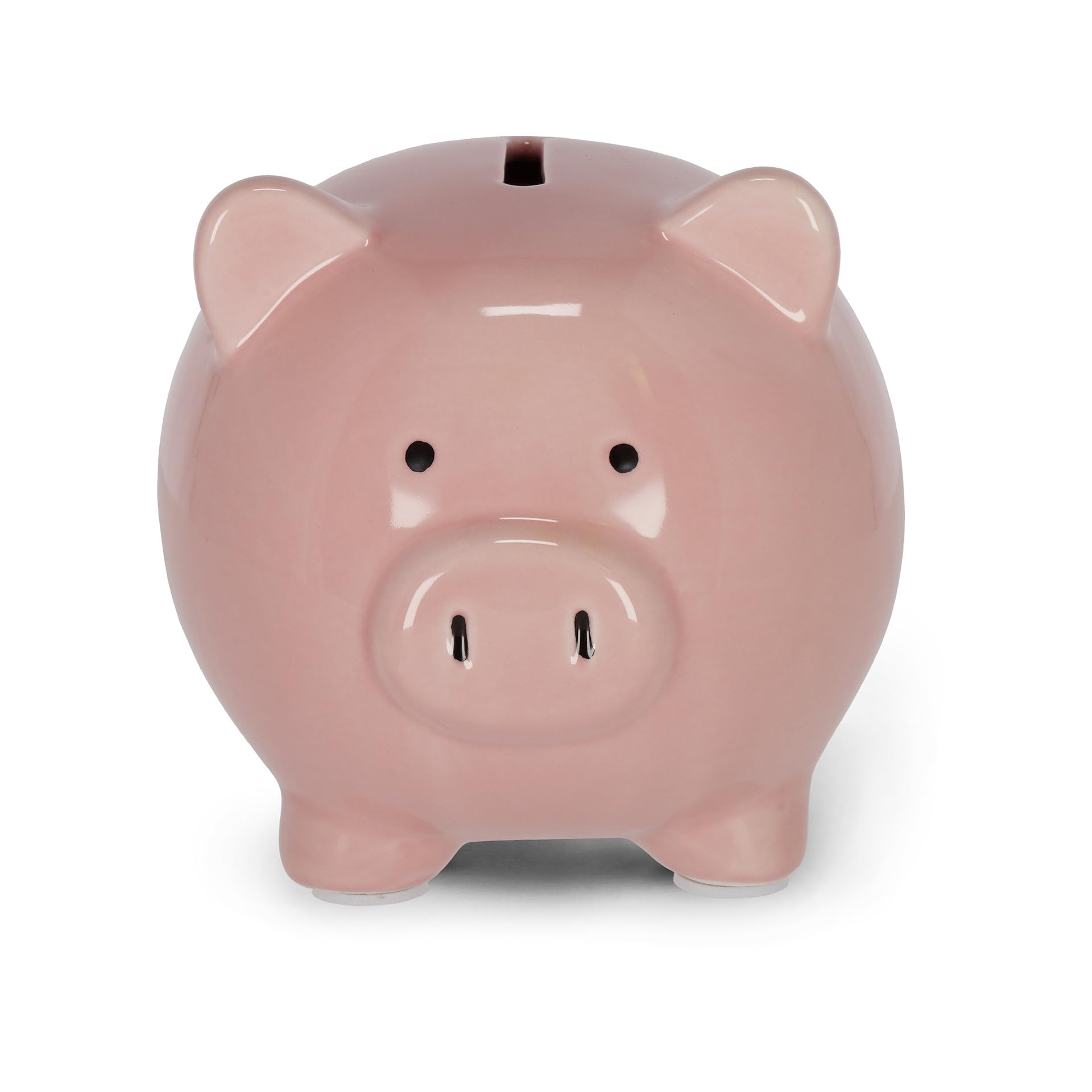 Legami Ceramic Box Bank, Piglet Holder, Coin Purse for Children, Birthday Gift, Learn to, Pink, One-Size