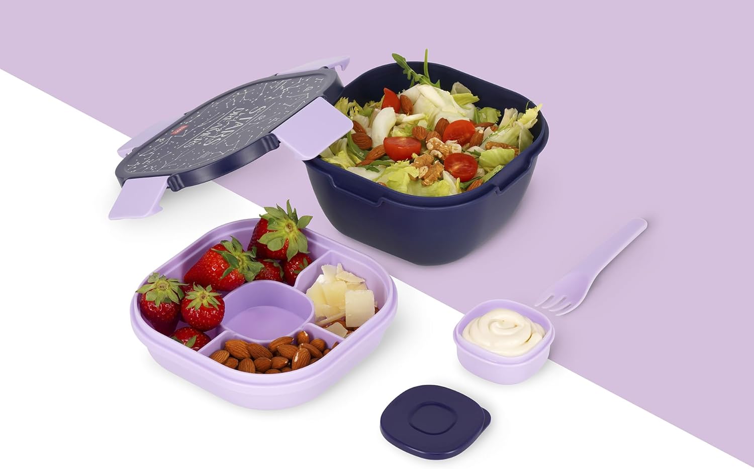 Legami Lunch Box 1700 Ml - Stars