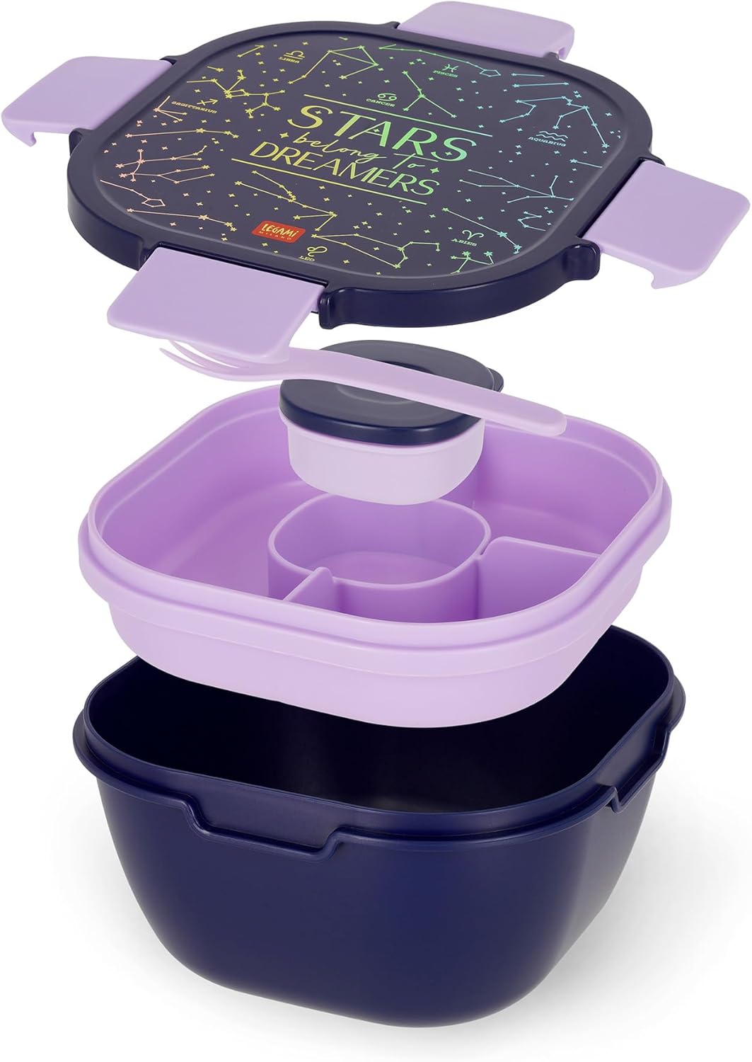 Legami Lunch Box 1700 Ml - Stars