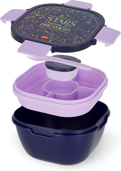 Legami Lunch Box 1700 Ml - Stars
