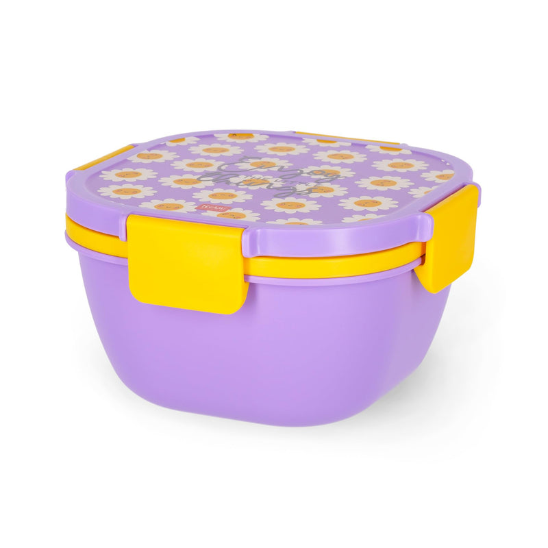 Legami LBS0003 Lunch Box, Polypropylene Silicone Polyethylene, Purple