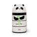 LEGAMI - Desk Organiser, Desk Organiser with 3 Side Opening Drawers, Top Compartment with Sliding Closure, Panda Motif