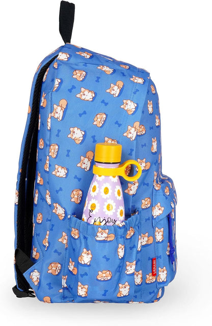 Legami - Zaino Per Scuola My Backpack, Cartella Scuola Foderata e Imbottita, Chiusura a Zip, Tasca Interna per Laptop e Tablet, Utilizzabile per viaggiare 32 L, 35 x 45 x 20 cm