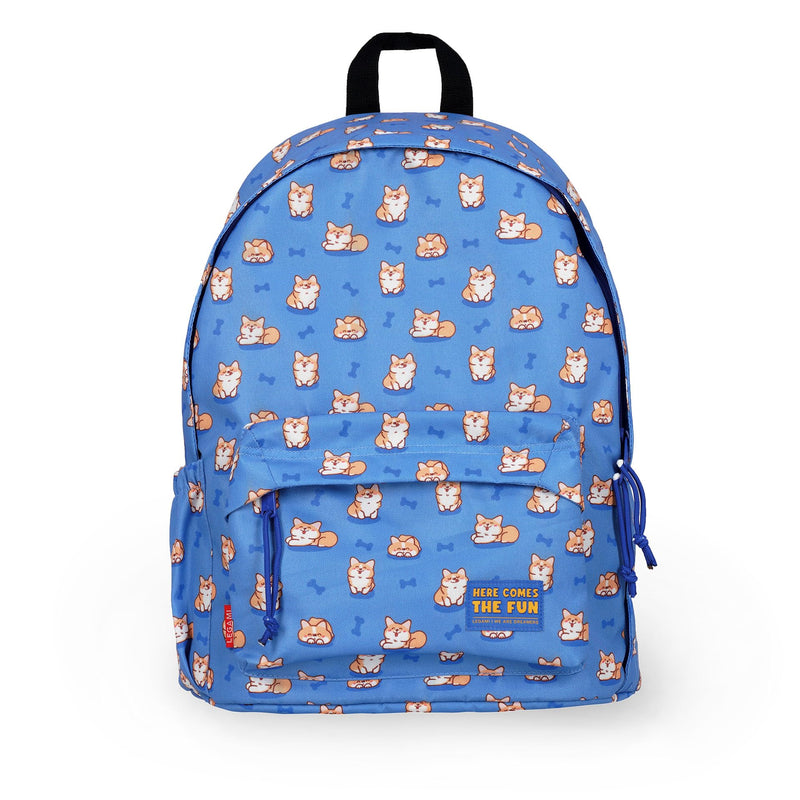 Legami - Zaino Per Scuola My Backpack, Cartella Scuola Foderata e Imbottita, Chiusura a Zip, Tasca Interna per Laptop e Tablet, Utilizzabile per viaggiare 32 L, 35 x 45 x 20 cm