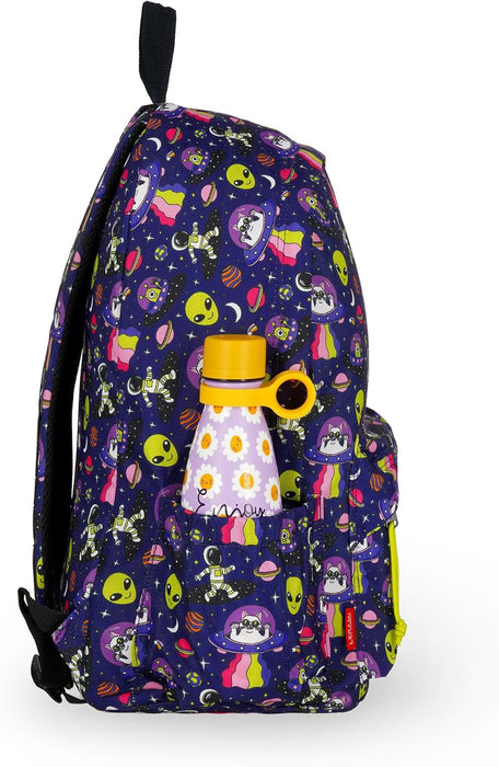 Legami - Zaino Per Scuola My Backpack, Cartella Scuola Foderata e Imbottita, Chiusura a Zip, Tasca Interna per Laptop e Tablet, Utilizzabile per viaggiare 32 L, 35 x 45 x 20 cm