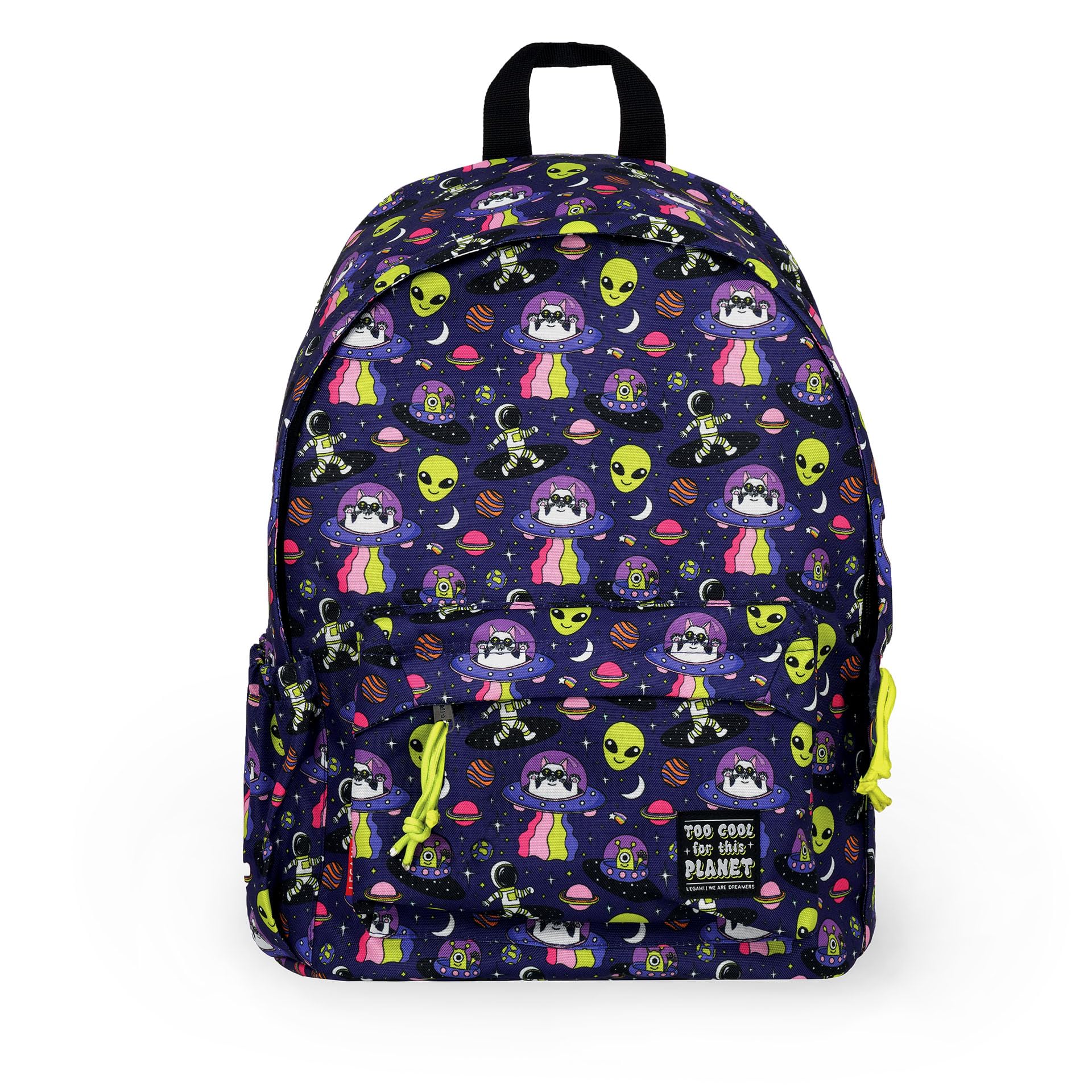 Legami - Zaino Per Scuola My Backpack, Cartella Scuola Foderata e Imbottita, Chiusura a Zip, Tasca Interna per Laptop e Tablet, Utilizzabile per viaggiare 32 L, 35 x 45 x 20 cm