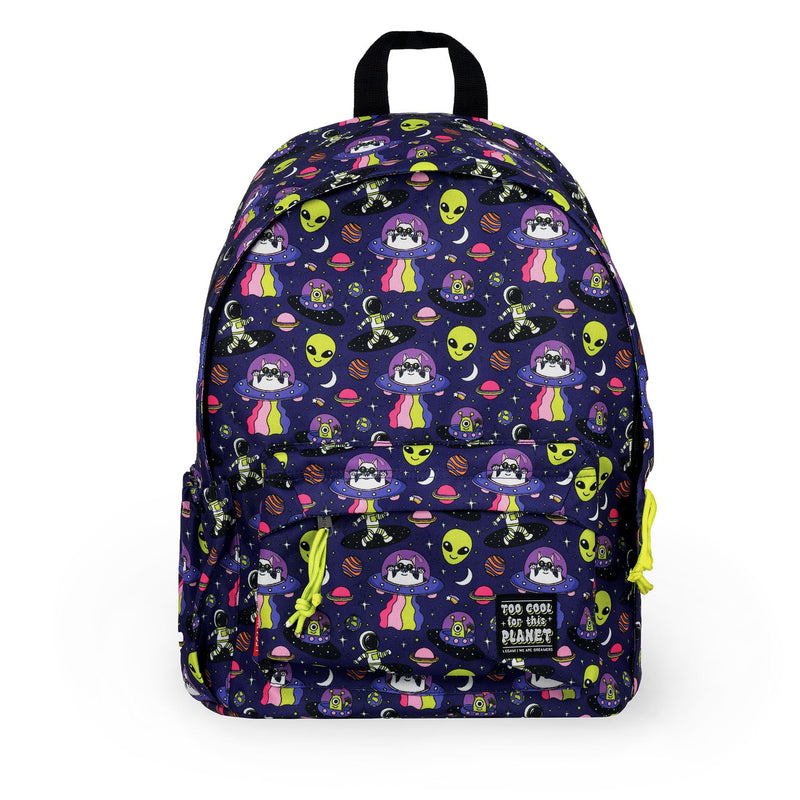 Legami - Zaino Per Scuola My Backpack, Cartella Scuola Foderata e Imbottita, Chiusura a Zip, Tasca Interna per Laptop e Tablet, Utilizzabile per viaggiare 32 L, 35 x 45 x 20 cm